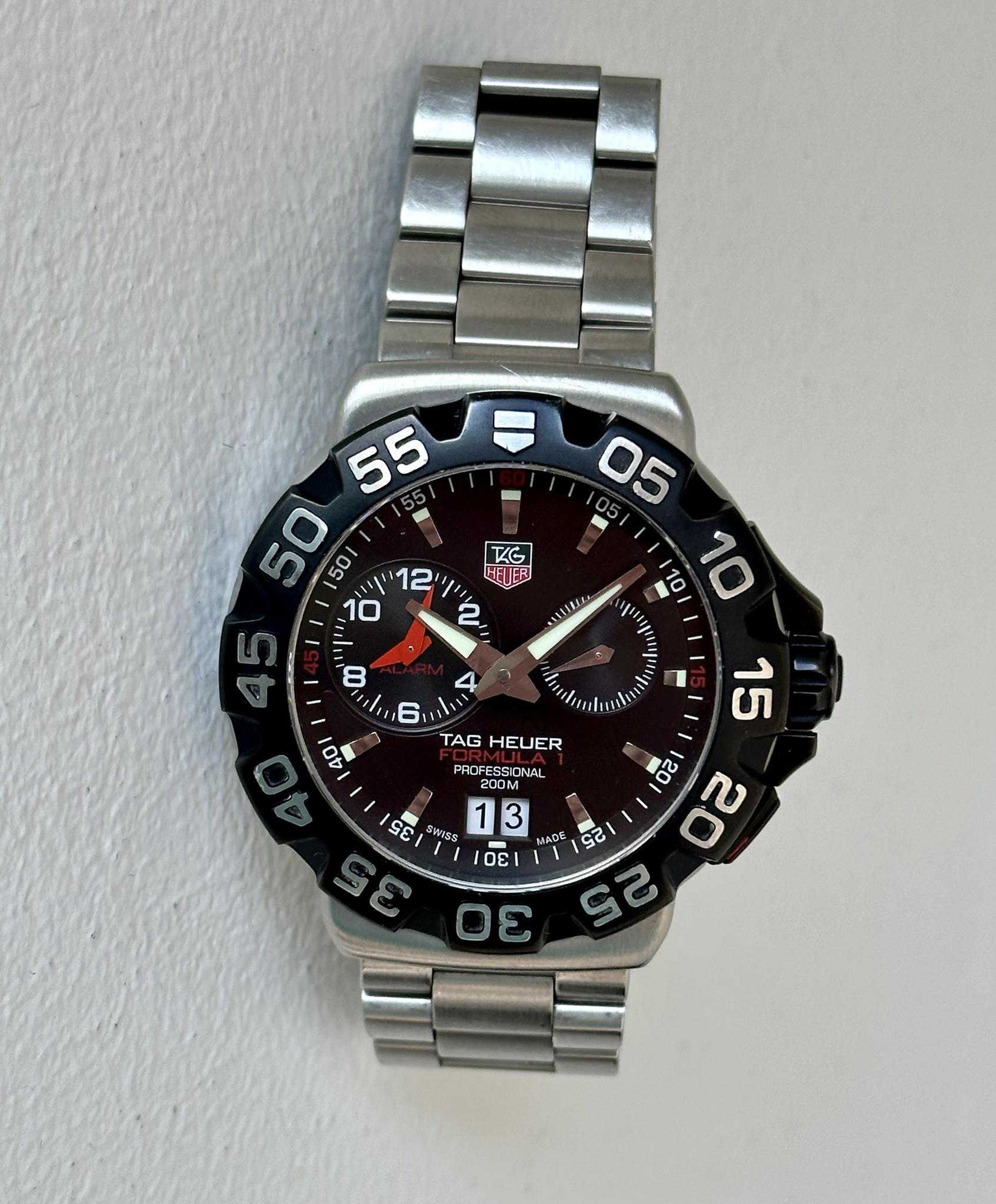 Tag heuer hot sale f1 alarm