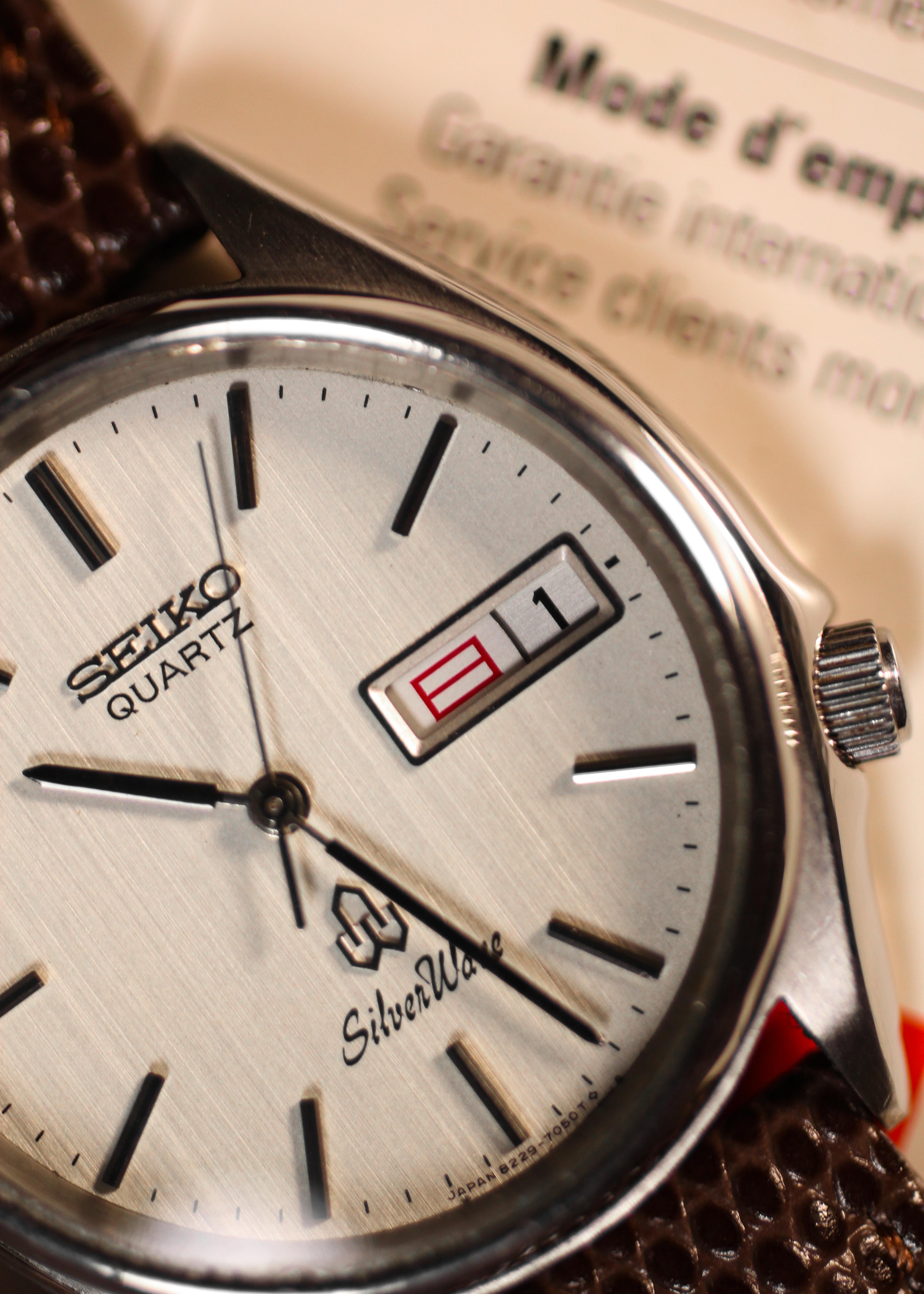 セイコー SEIKO シルバーウェーブ メンズ 腕時計 8229-7030