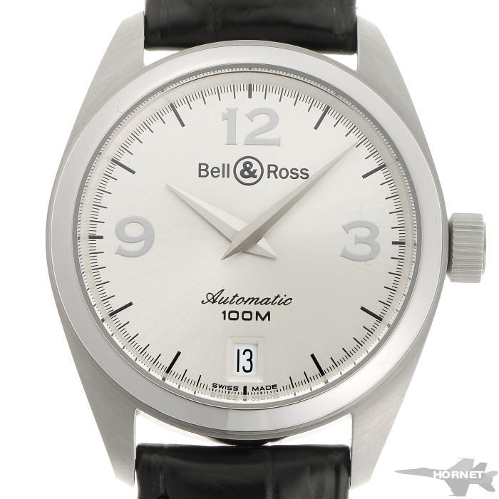 Bell & Ross Bell & Ross Vintage 123 Medium Automatic 210S Silver Dial SS  [Used] [Watch] 2010231 | WatchCharts Marketplace