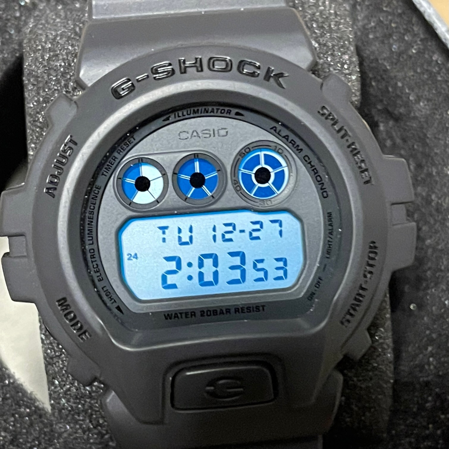 WTS] Casio G-Shock DW-6900LU-8 Military Series Blue Grey Digital