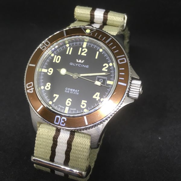 FS: Glycine Combat sub brown bezel | WatchCharts