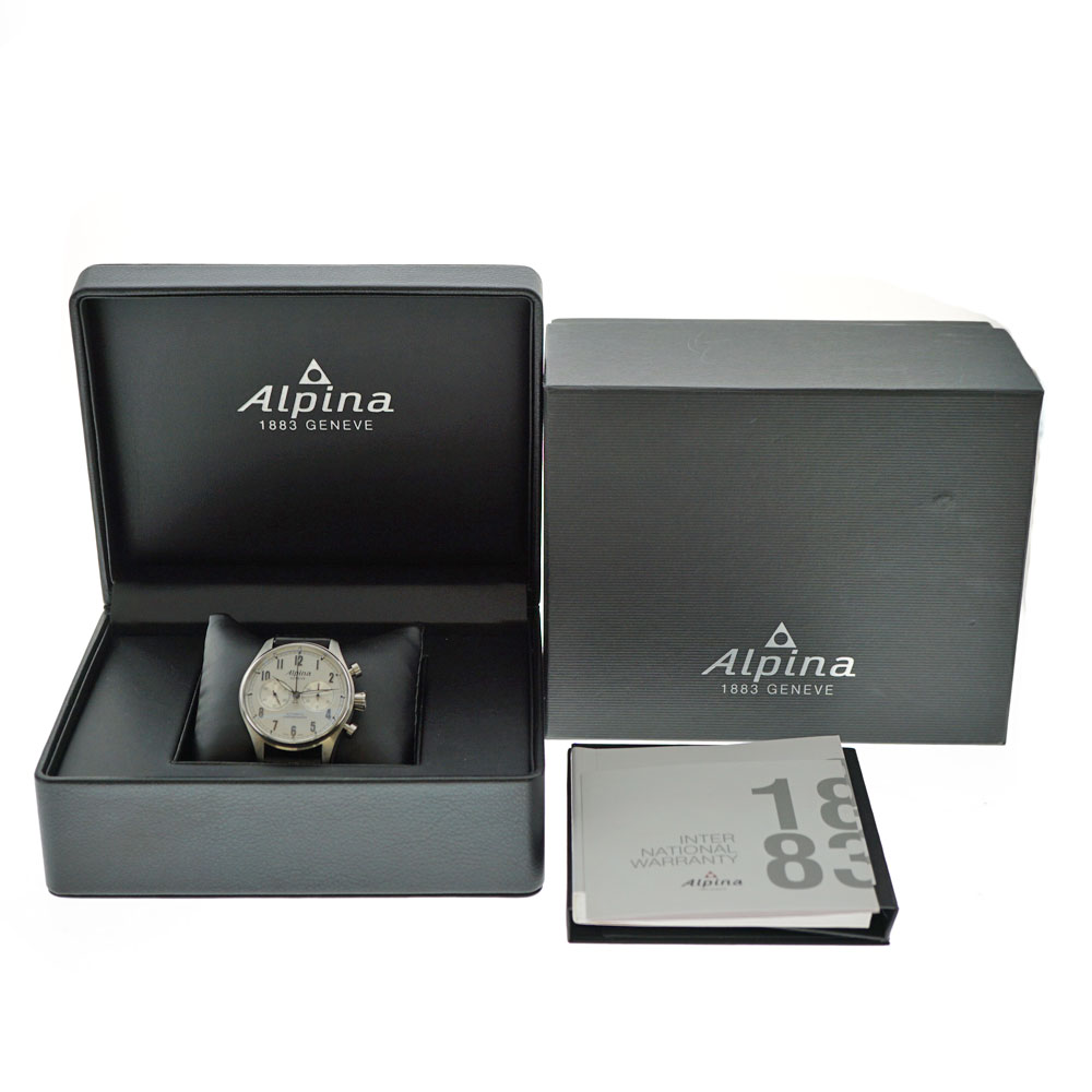 Alpina [Alpina] AL860X4S6 Startimer SS Leather Automatic
