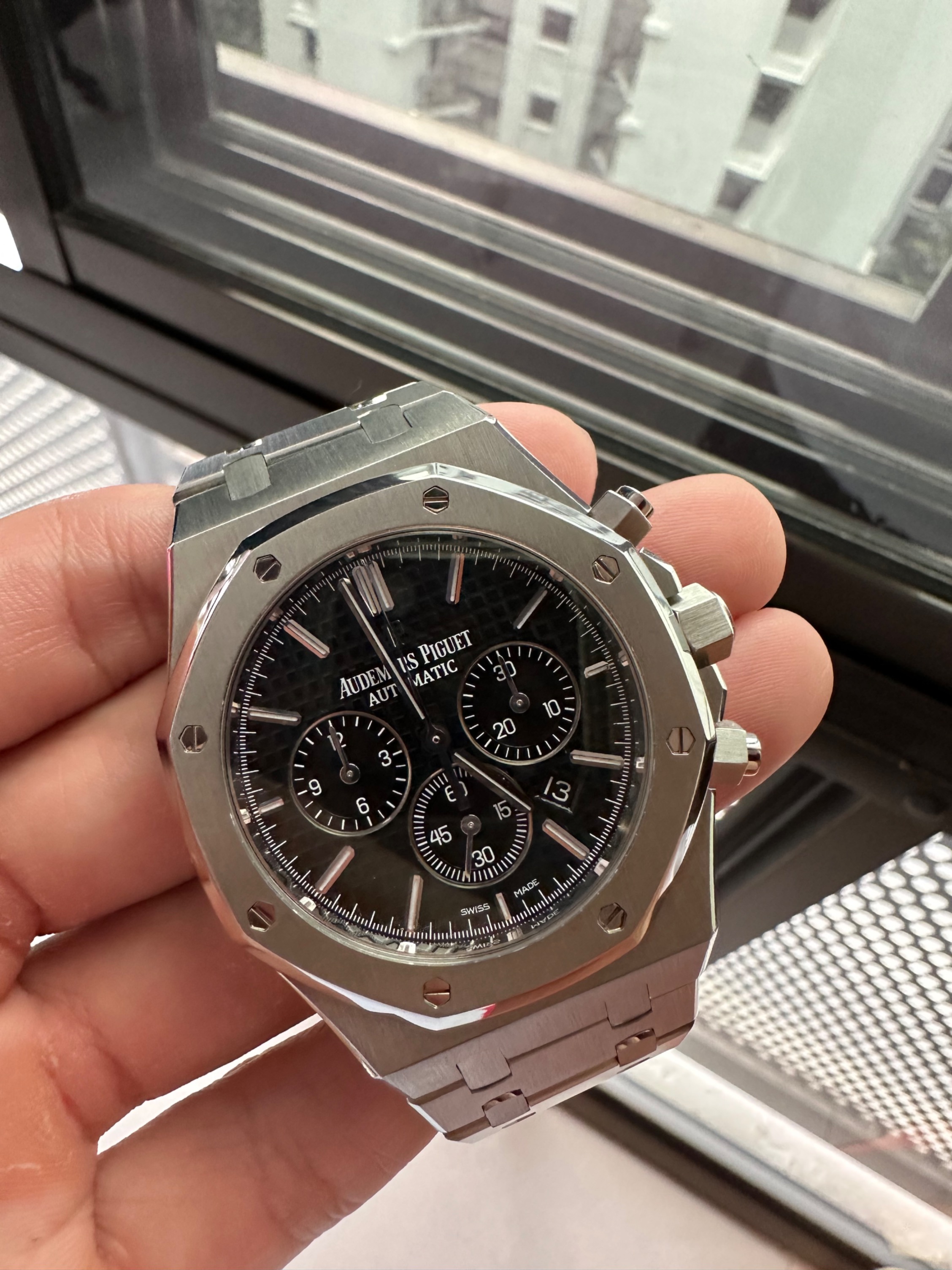 2023 Audemars Piguet Royal Oak Black Dial Chronograph 26240st