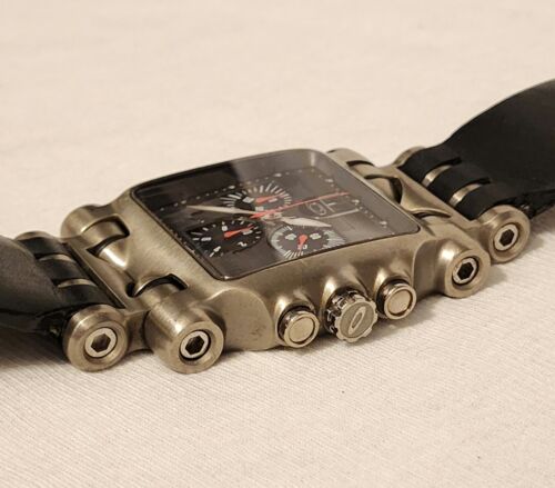 Oakley Time Tank Minute Machine Watch ~ Black Dials