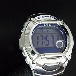 Vintage CASIO Digital Watch 2463 GL-180 G-SHOCK GLIDE METAL 