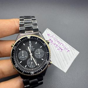 Seiko Inverse PANDA Chronograph UFO Vintage JDM 7T94-0AF0