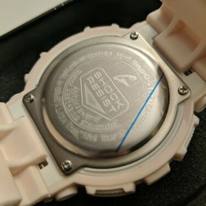 Casio G Shock Pink Cream Watch With Rose Gold Face 5146 Ga 110gb Watchcharts