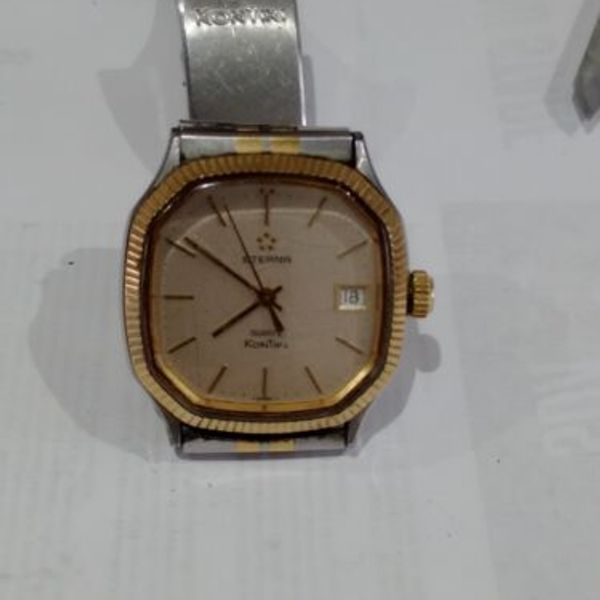 Montre Ancienne Chic à Quartz - Bracelet Femme, Cadran Argenté, Classique, Occasion