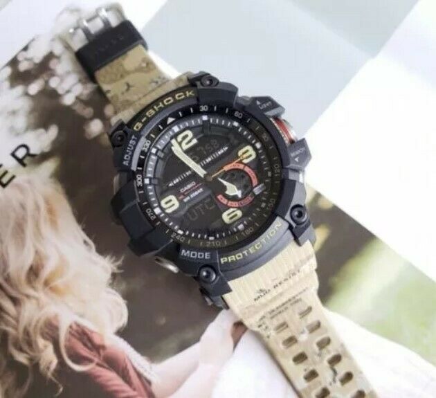 Casio G Shock G Shock Gg 1000 1a Mudmaster Camouflage Neu Ovp Gg Military Watchcharts
