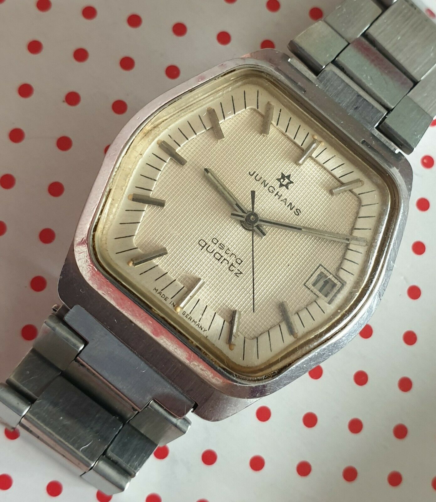 Rare Vintage Junghans Astra Quartz Watch cal. 667.21