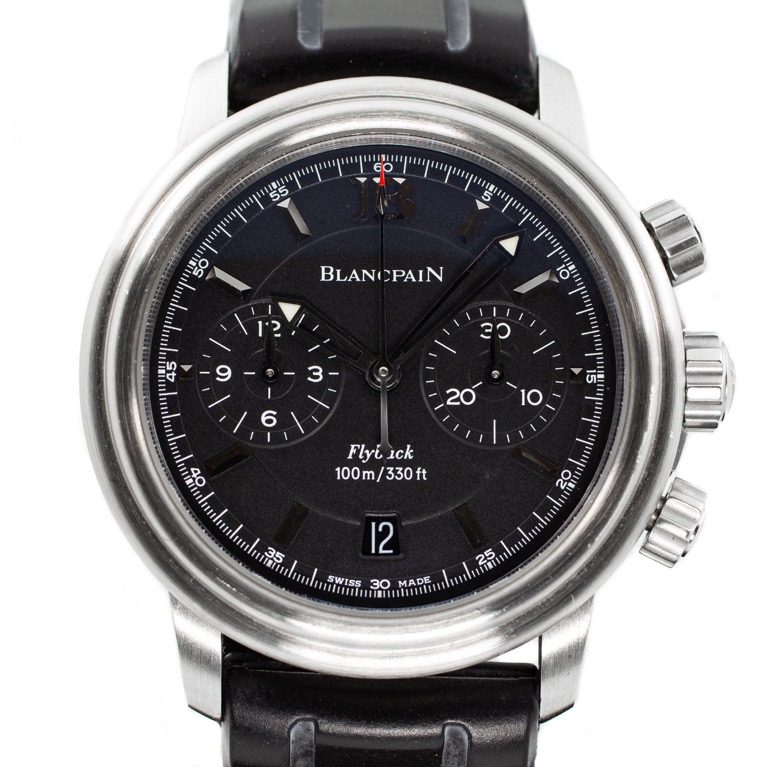 Blancpain Leman Aqua Lung Flyback Chronograph Ref 2182F 1130A 64