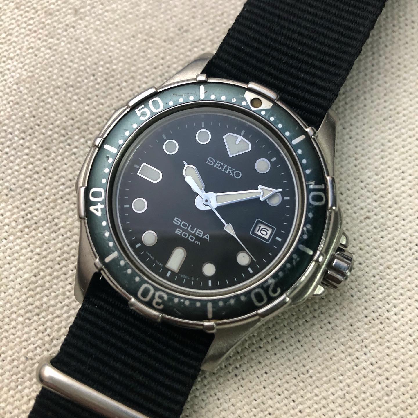 WTS] Seiko Scuba 200M 7N35-600A Quartz Diver | WatchCharts