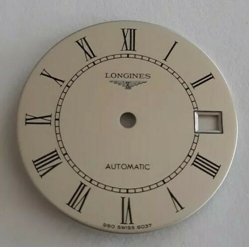 NOS LONGINES Automatic 990 6037 Watch Dial 28 5mm. For Caliber