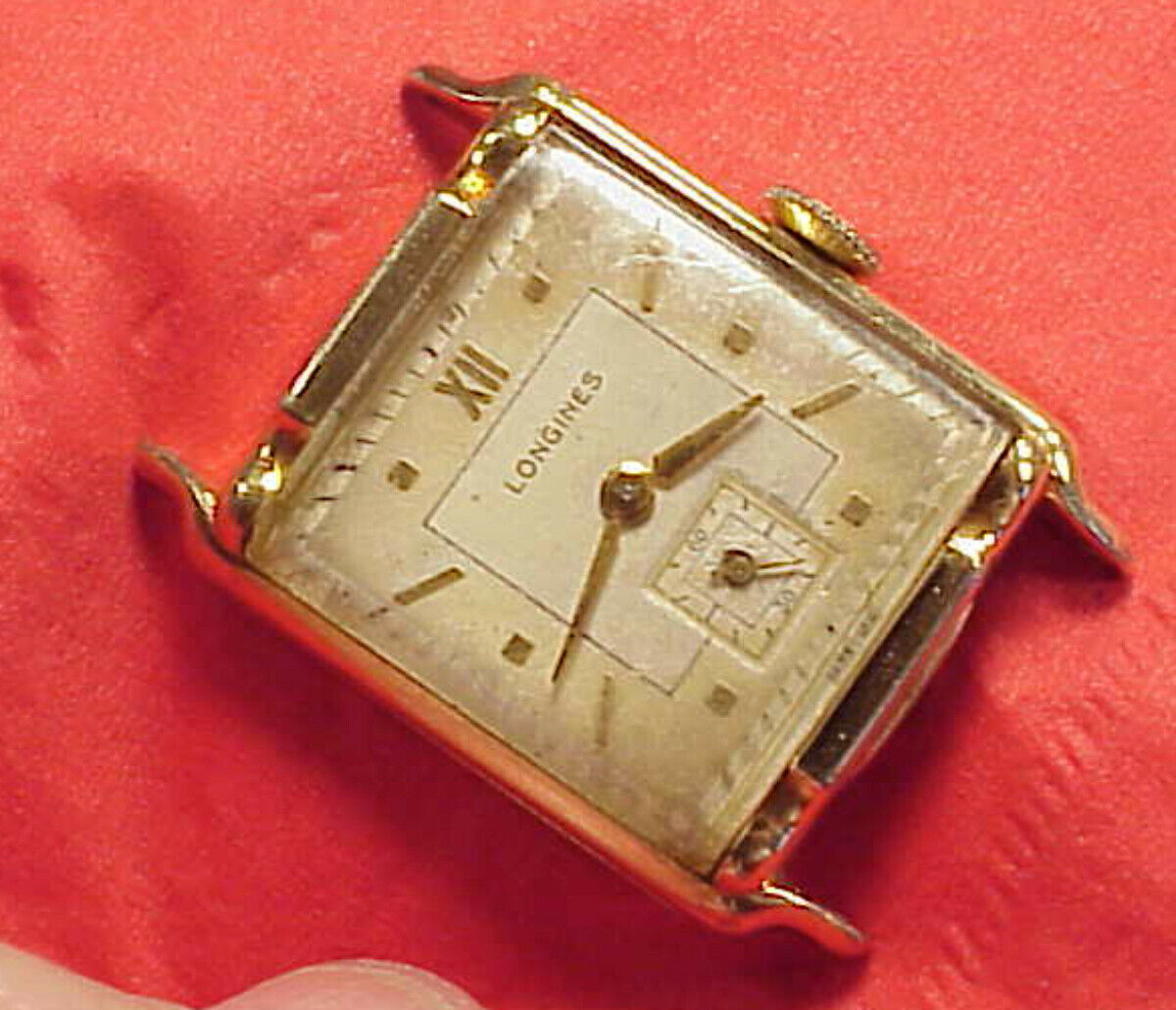 Vintage 24MM LONGINES MODEL 9LN 10K YELLOW GOLDFILL WRISTWATCH