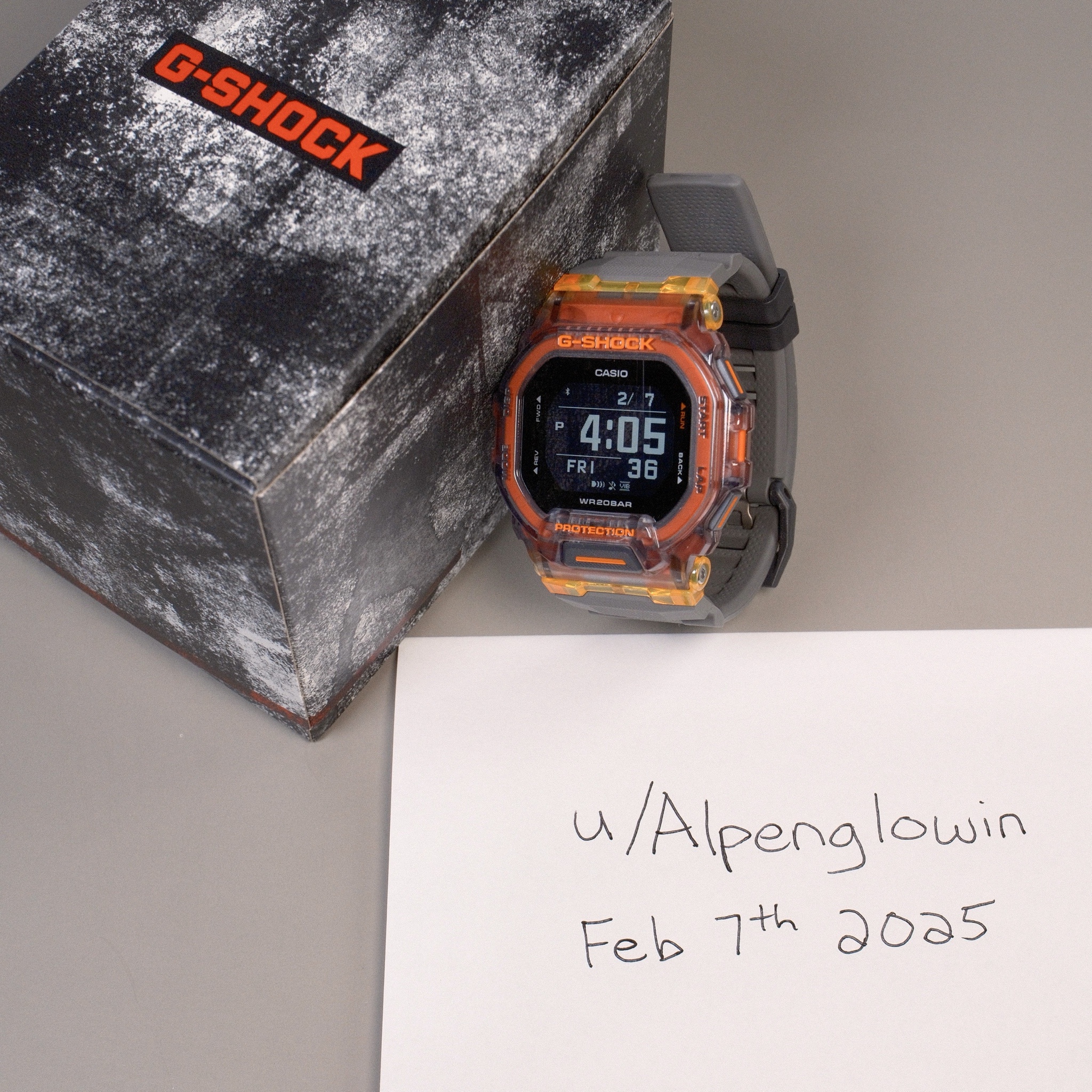 WTS] G-Shock GBD-200 Orange Bezel | WatchCharts Marketplace