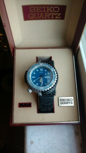 Seiko 7C43-7A00 Rare Model Mens Quartz Diver Wristwatch | WatchCharts  Marketplace