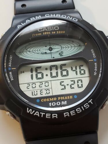 CASIO CGW-50 COSMO PHASE デジタル時計 レア カシオ cosmo phase CGW