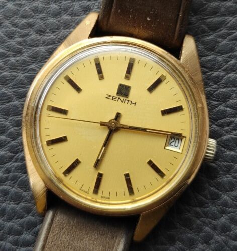 Zenith Surf 2572c Dress Watch swiss made Men's Vintage 35 MM 1950