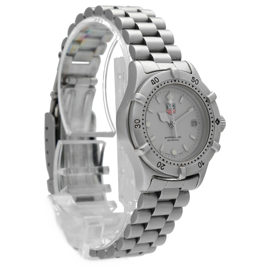Tag Heuer 962.208 R Professional Grey Dial 26mm Steel Swiss Quartz