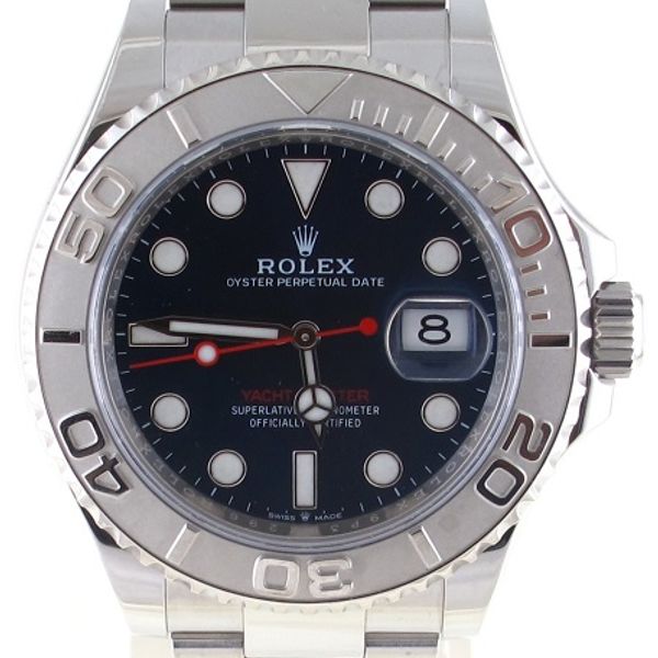 FS:Rolex Steel/Platinum Yachtmaster Blue Dial With Oyster Band Model ...