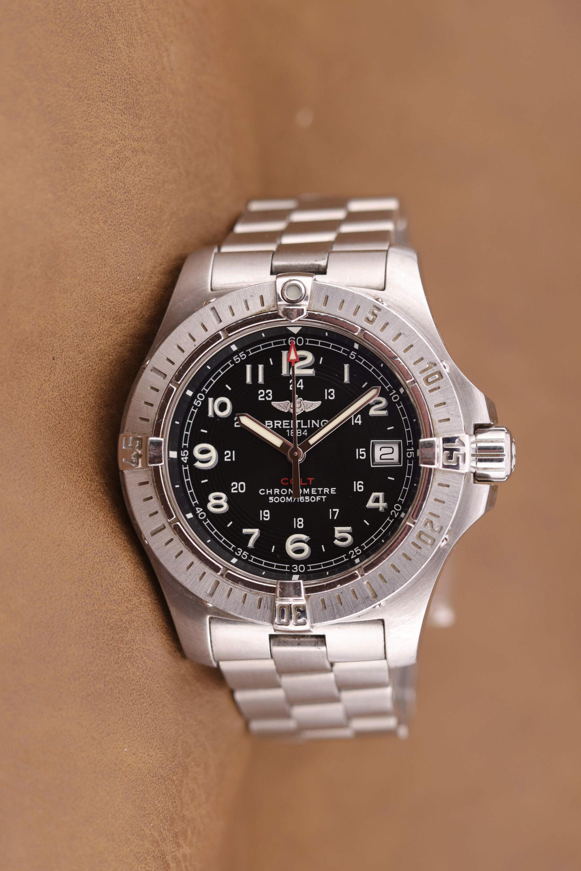 Breitling colt quartz a74380 sale