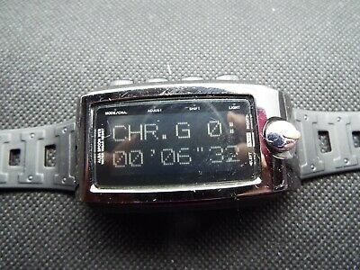 時計 ALBA SPOON WEB W440-4000 Vintage SEIKO ALBA SPOON WEB Digital Watch TOGGLE SWITCH W440-4000