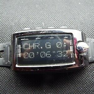 Vintage SEIKO ALBA SPOON WEB Digital Watch TOGGLE SWITCH W440-4000