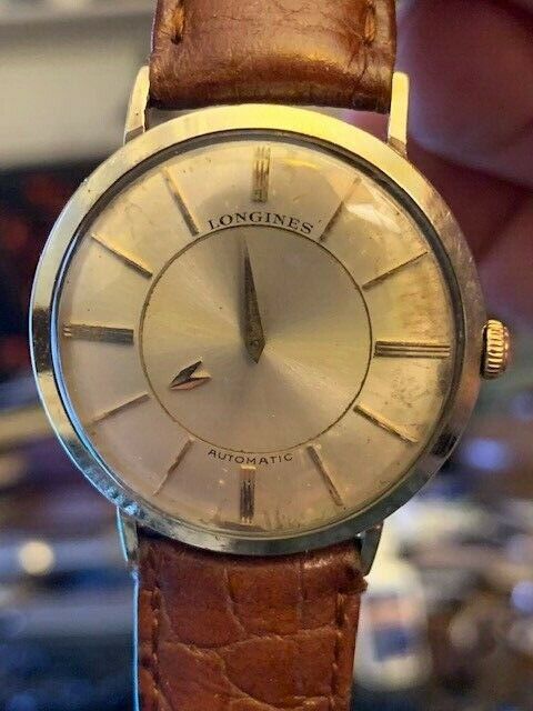 Longines admiral 1200 10k gold online filled