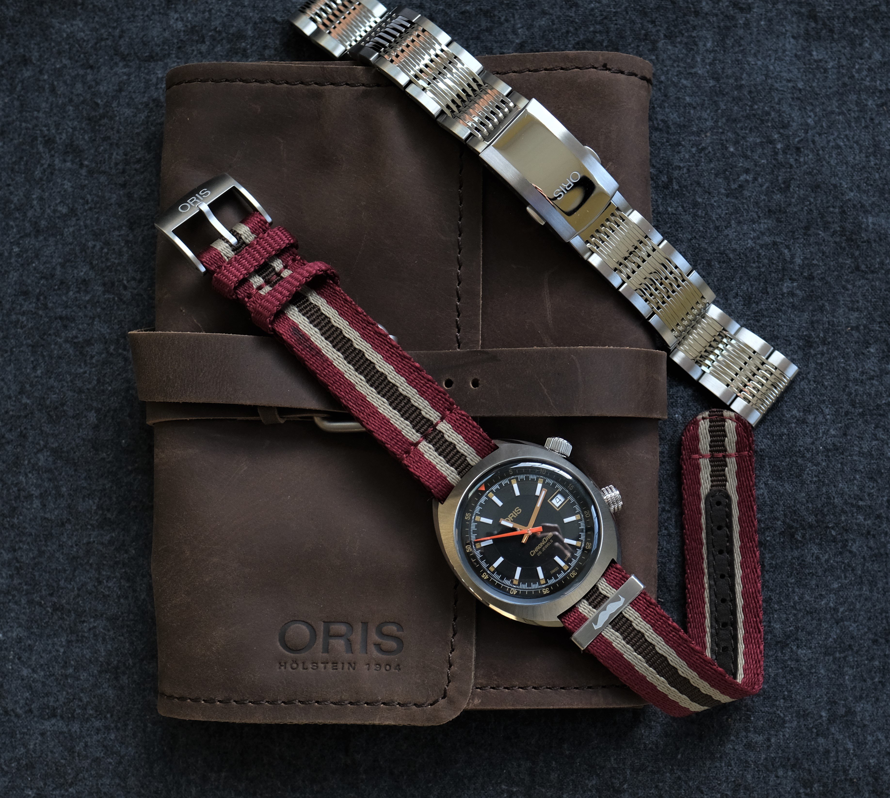 1 250 USD Oris ChronOris Movember Edition WatchCharts Marketplace