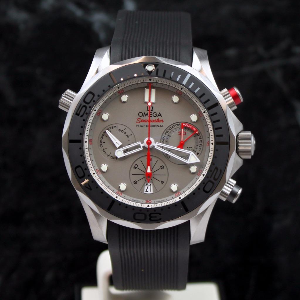 fs bnib OMEGA SEAMASTER ETNZ 300m Diver Chrono TITANIUM 44mm