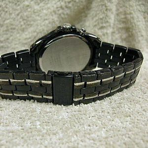 Seiko Perpetual Calendar 6A32 00T0 Black Anodized two tone case & bracelet  RUNS | WatchCharts