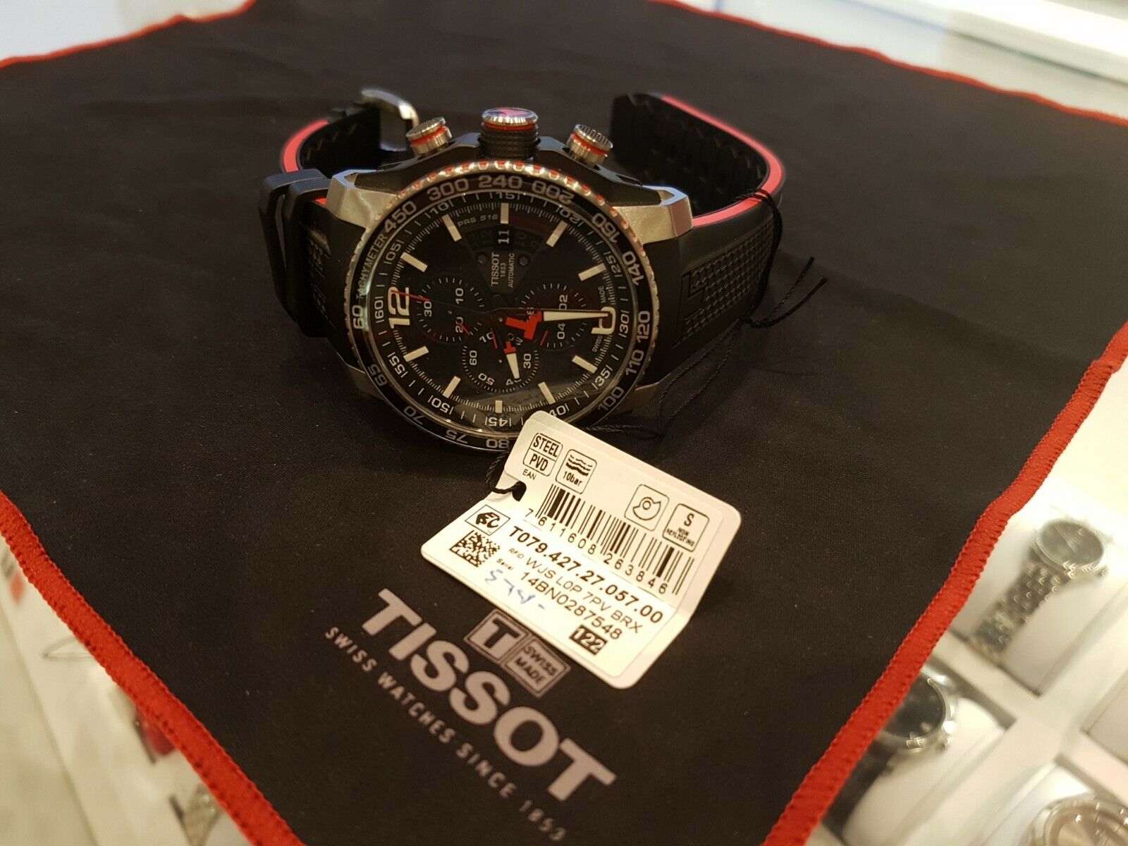 NOS Tissot T079.427.27.057.00 PRS 516 Extreme Auto. Chrono Men s