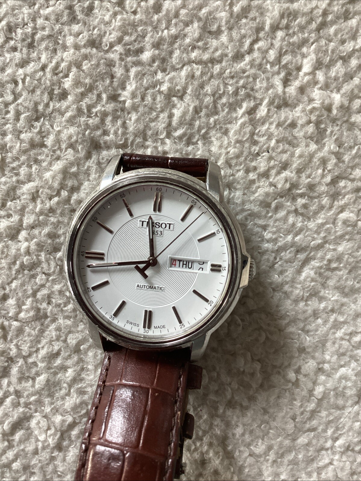 OROLOGIO VINTAGE UOMO O Donna Tissot Seastar Tono Quarzo Argento