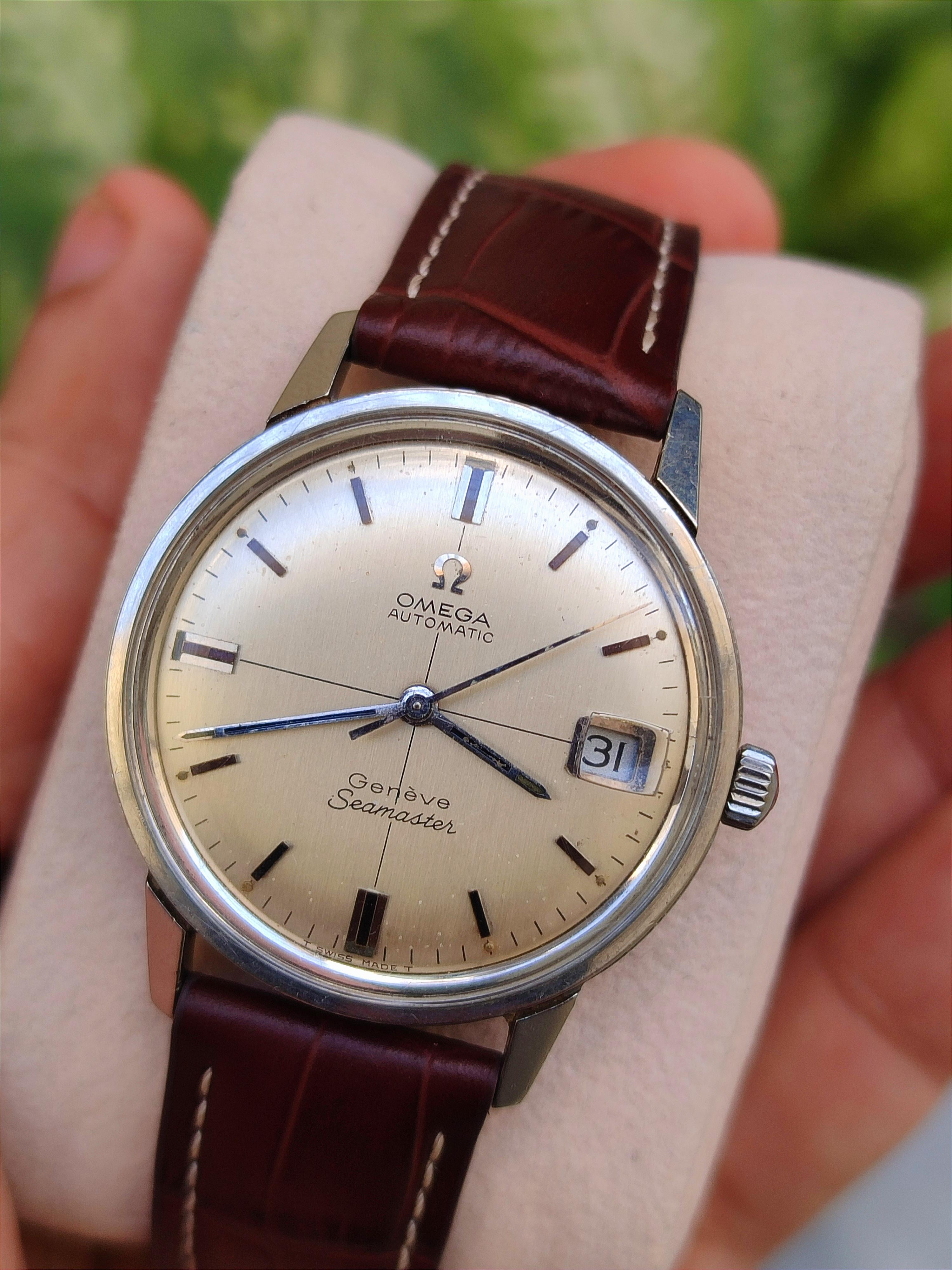 WTS Omega Seamaster Geneve 166.002 Crosshair Dial WatchCharts