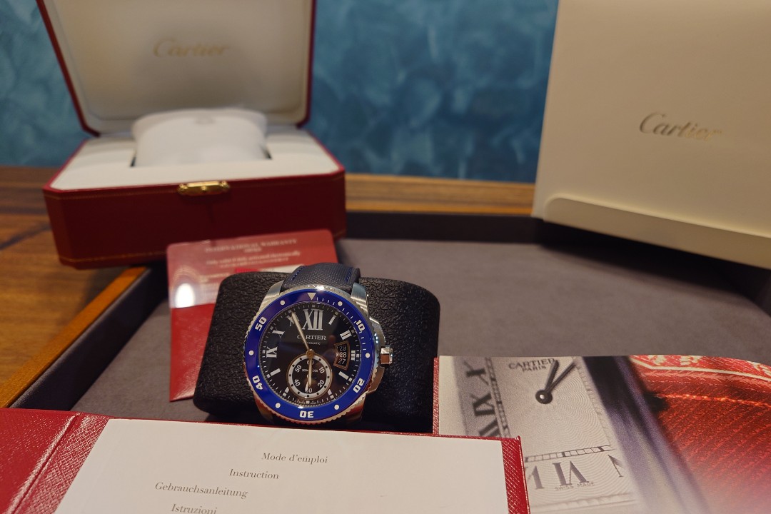 Cartier diver watch online discontinued