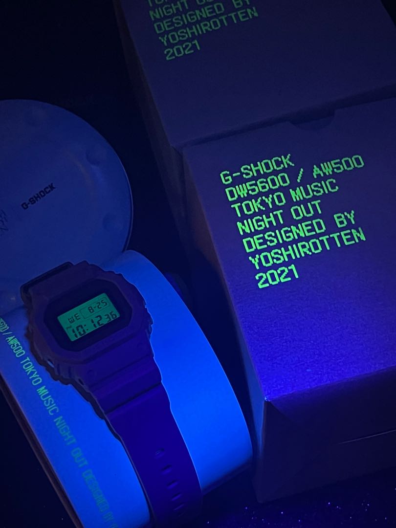 LIMITED EDITION MUSIC NIGHT TOKYO SERIES DW-5600MNT-8 DESIGNED BY