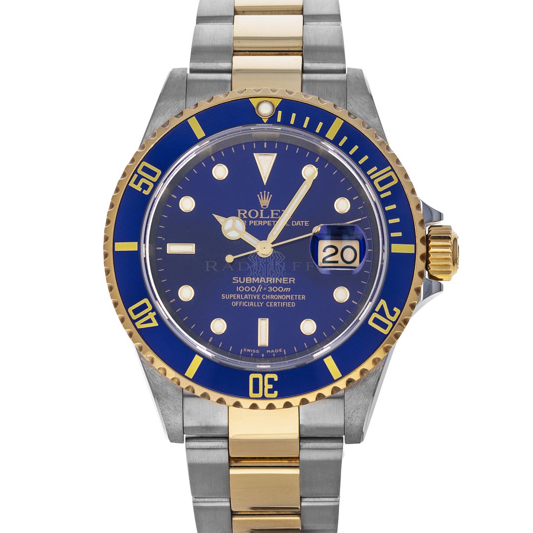 FS- Rolex 16613 D Submariner “Bluesy” Sub w/ Box | WatchCharts Marketplace