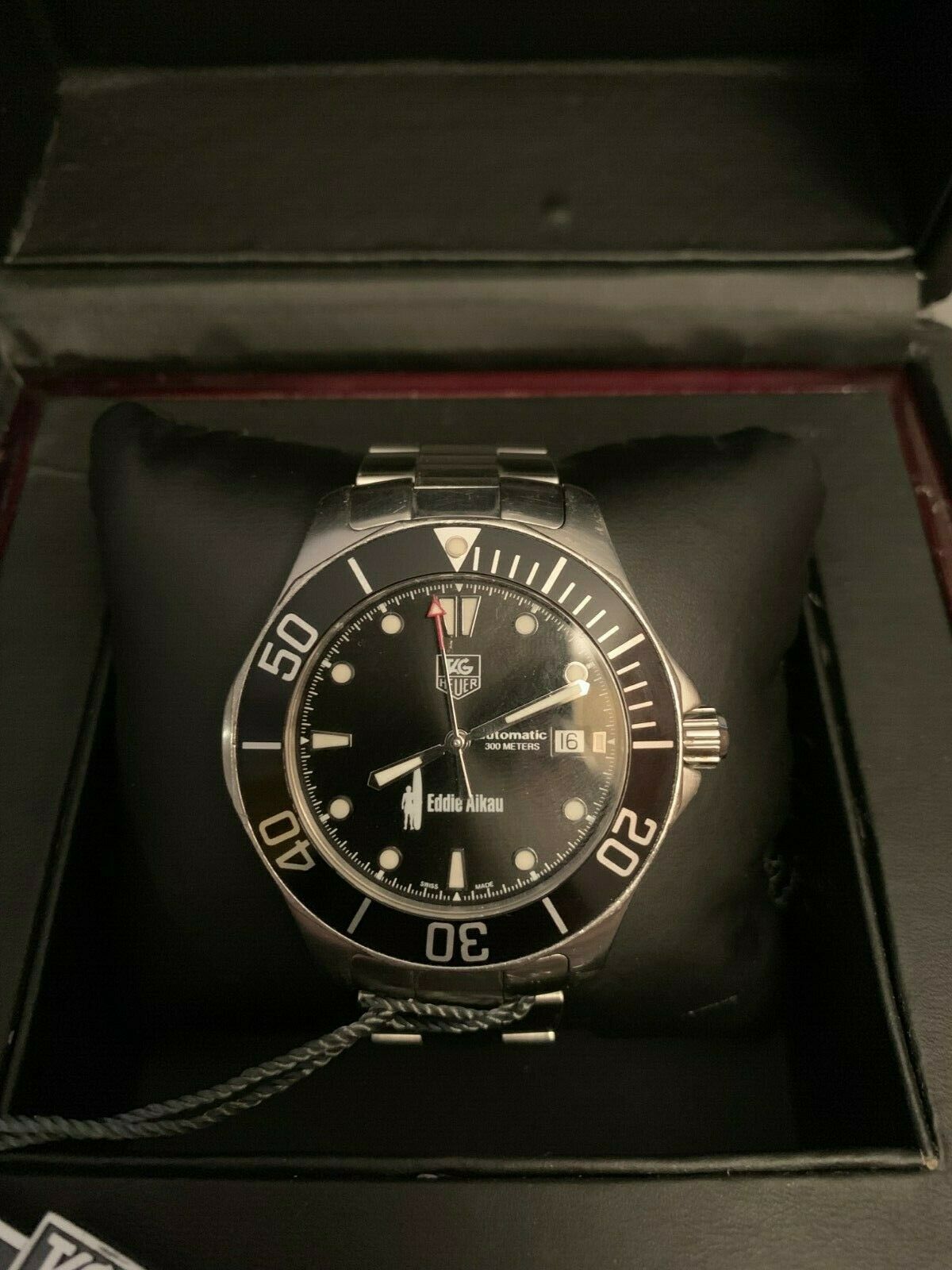 TAG HEUER EDDIE AIKAU WAB2012 LIMITED MODEL SS AUTOMATIC MEN
