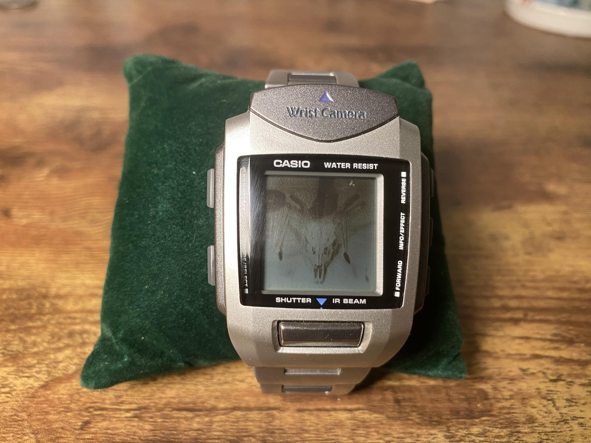 CASIO Wrist Camera デジタル腕時計リストカメラ2220＊JA