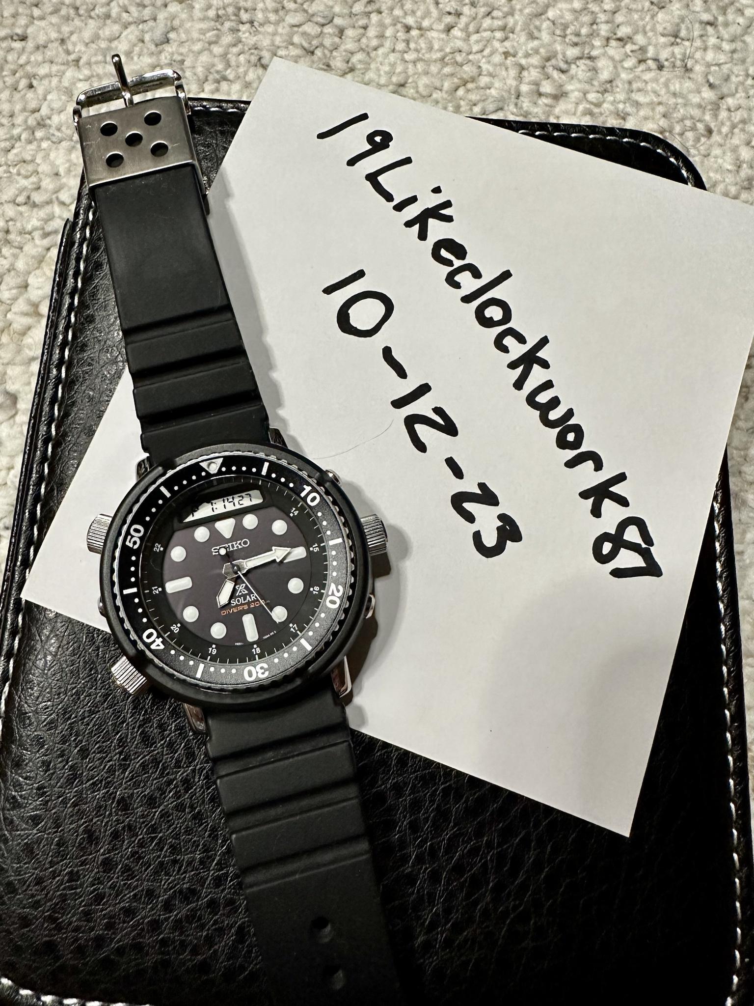 Seiko arnie small discount wrist