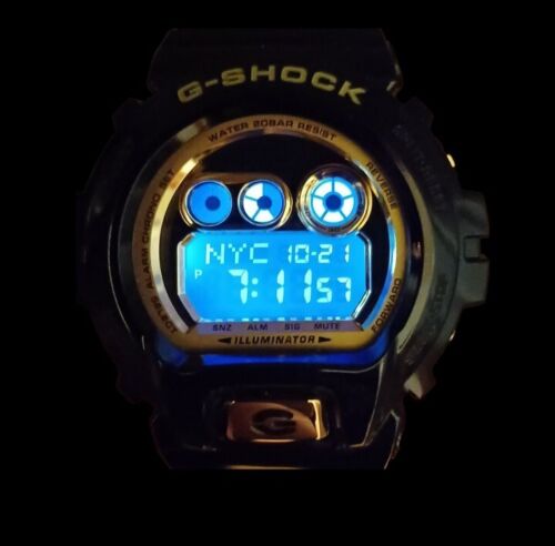 Casio G-SHOCK 3420 Men's Black & Gold GD-X6900FB XLARGE Military