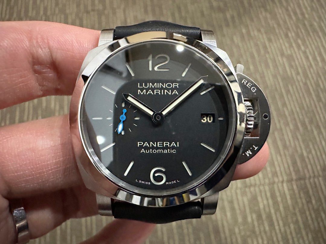 Like New Dec 21 Local Panerai Luminor Marina Quaranta 40 Pam1272