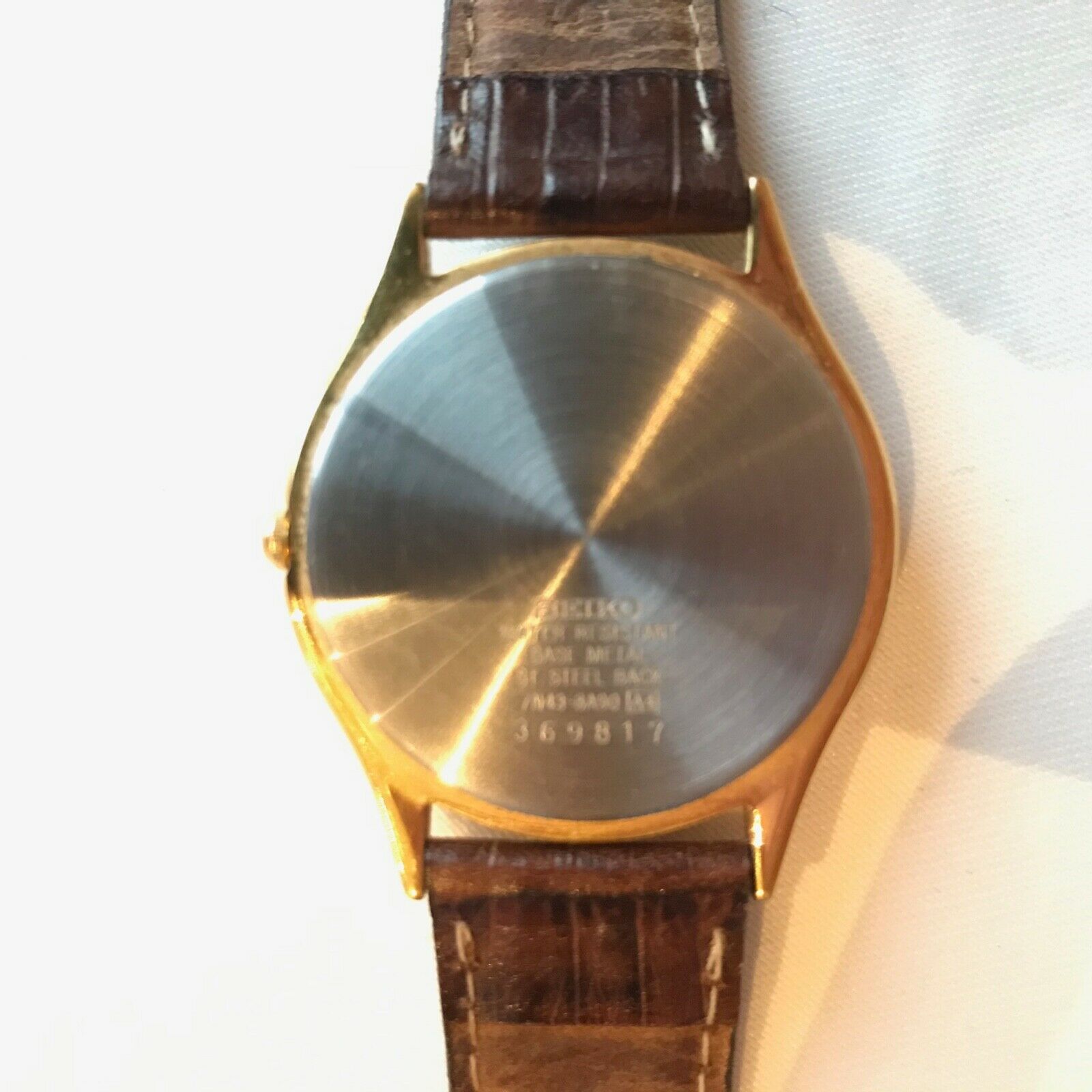 Men's Seiko Day/Date Gold Colour Quartz Watch 7N43-8A90 - Very Good  Condition | WatchCharts