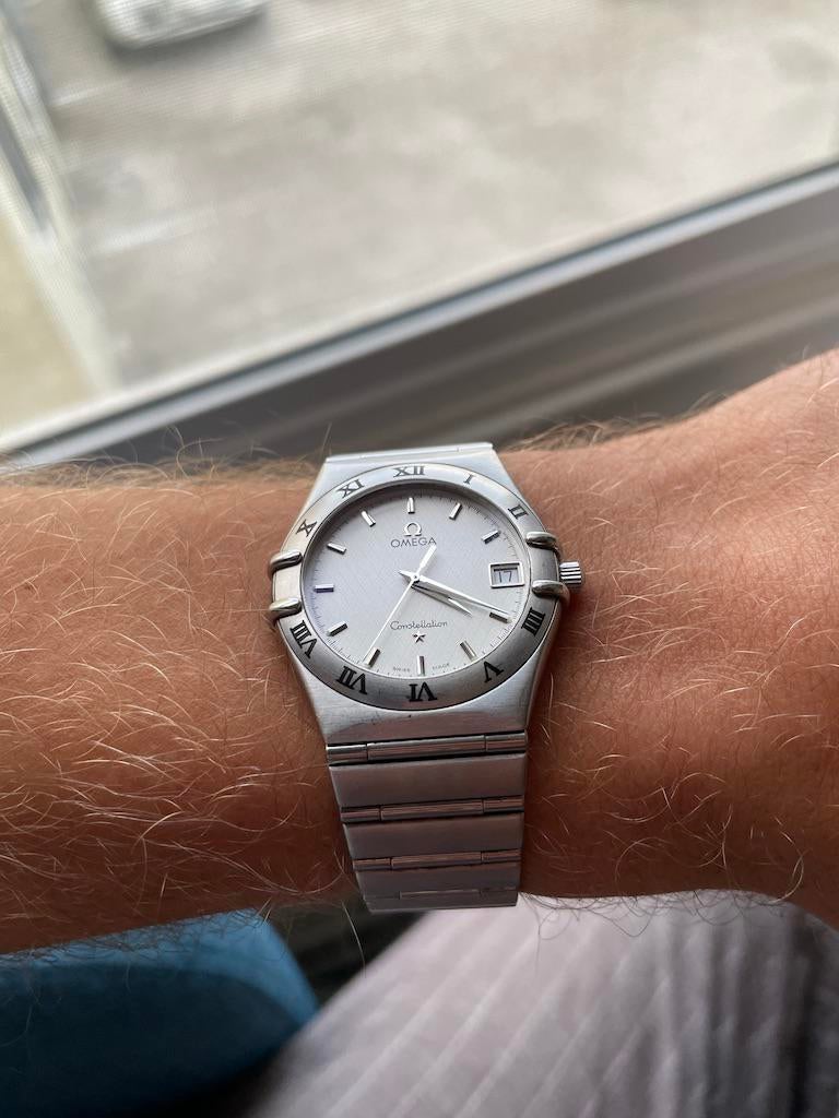 Omega shop constellation 34mm