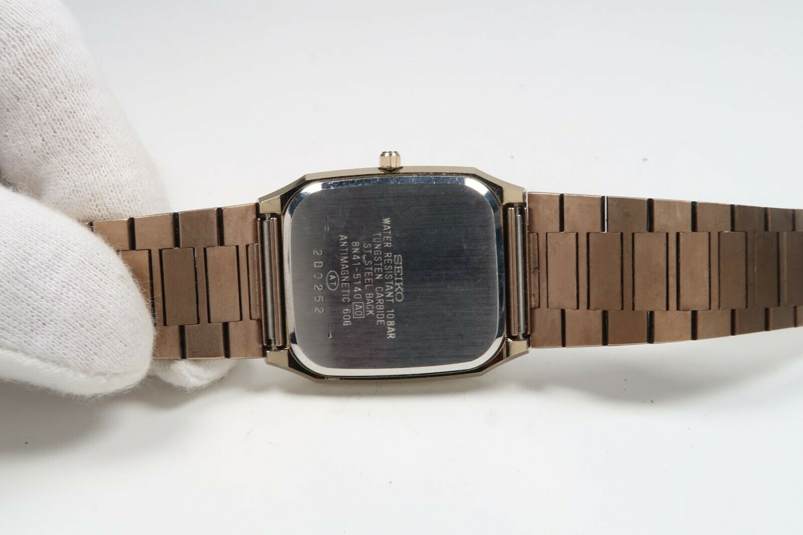 Vintage SEIKO QUARTZ DOLCE 8N41-5140 TUNGSTEN CARBIDE Watch Vintage SEIKO QUARTZ DOLCE 8N41-5140 TUNGSTEN CARBIDE Watch