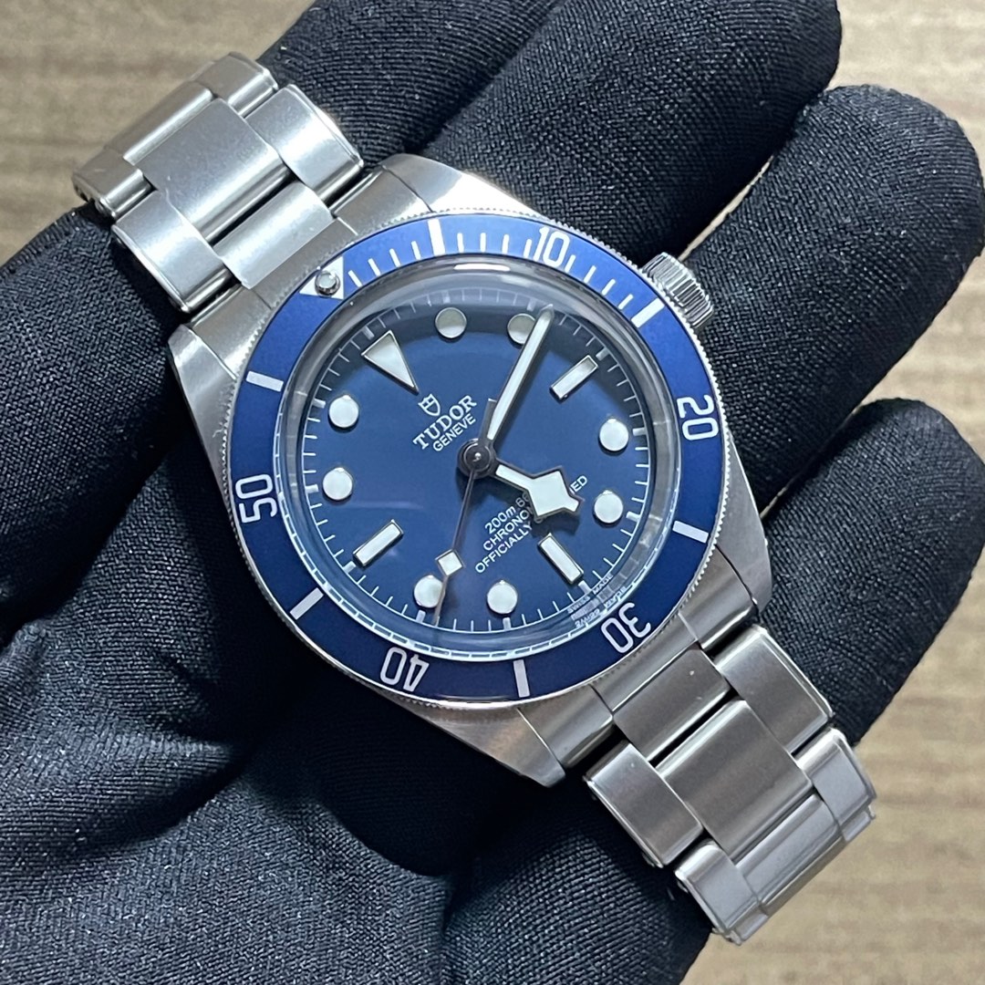 Cheapest Like New Aug 21 Tudor Black Bay 58 Blue BB58