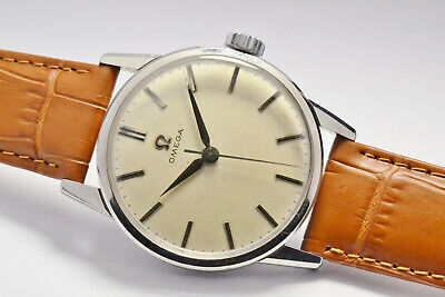 MONTRE ANCIENNE OMEGA ACIER CAL 285 ANNEES 1950 VINTAGE STEEL