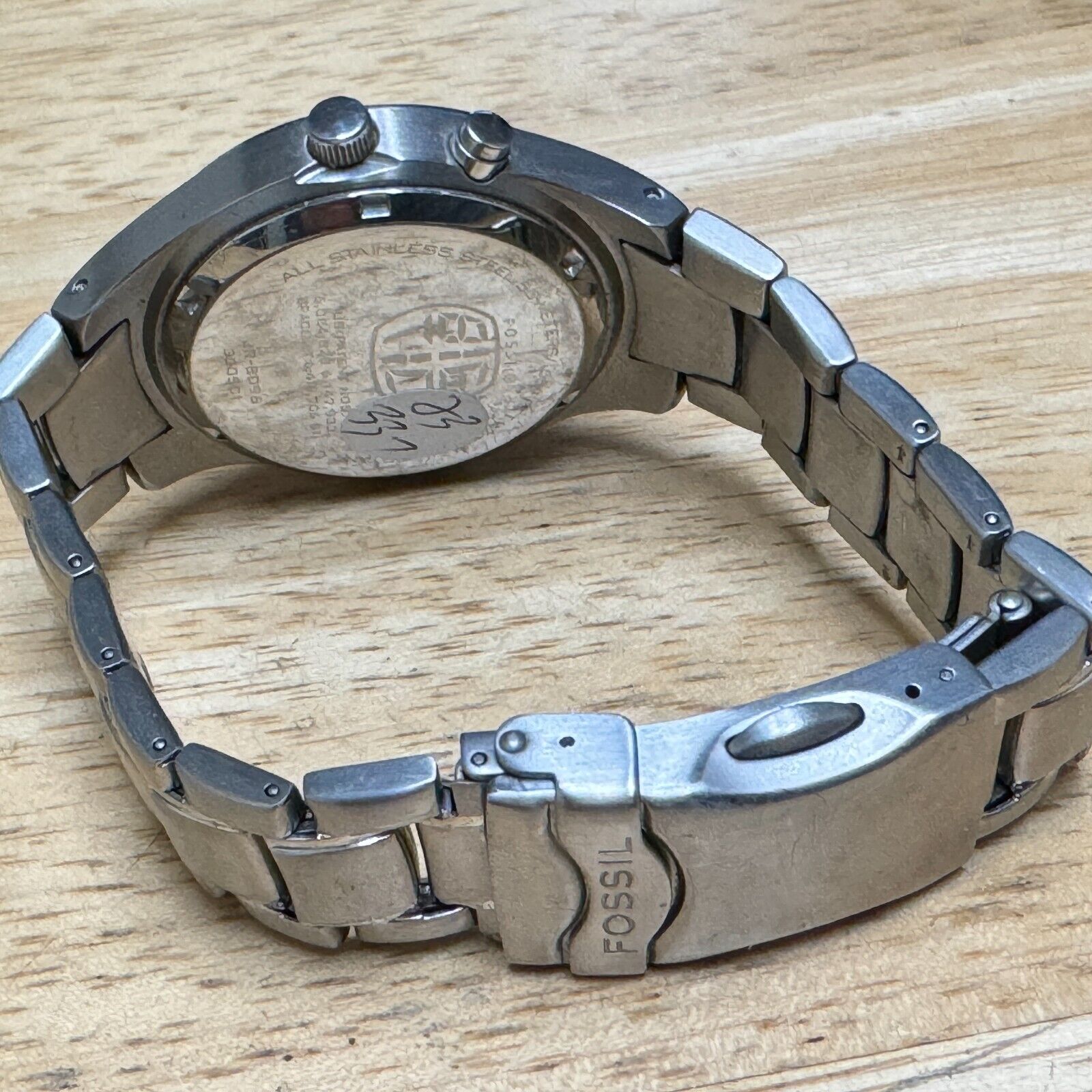 Fossil Quartz Watch Big Tic JR-8096 Men Digital Second