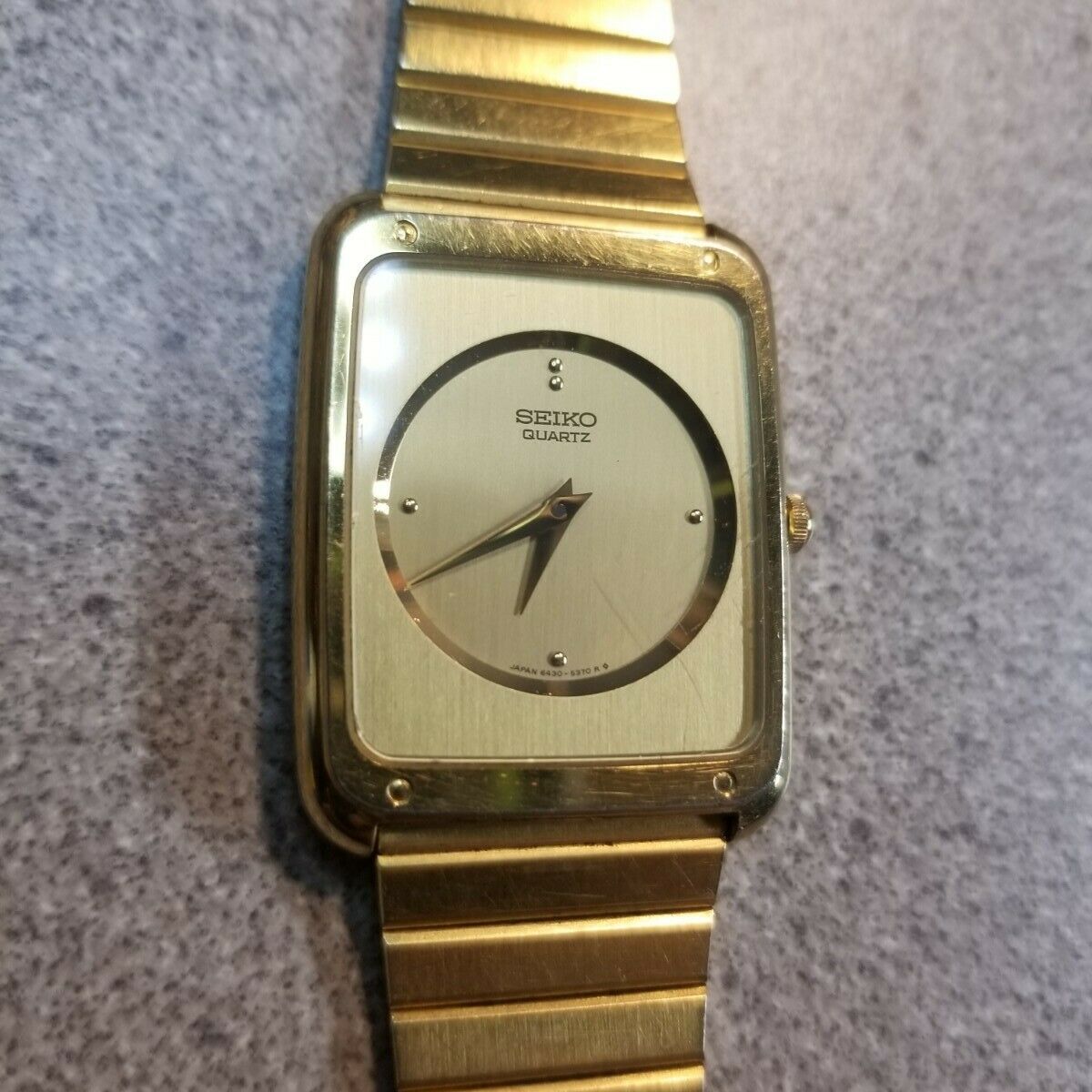 Seiko 6430-5190 Mens Watch RARE 1982 Suwa-Seikonsha