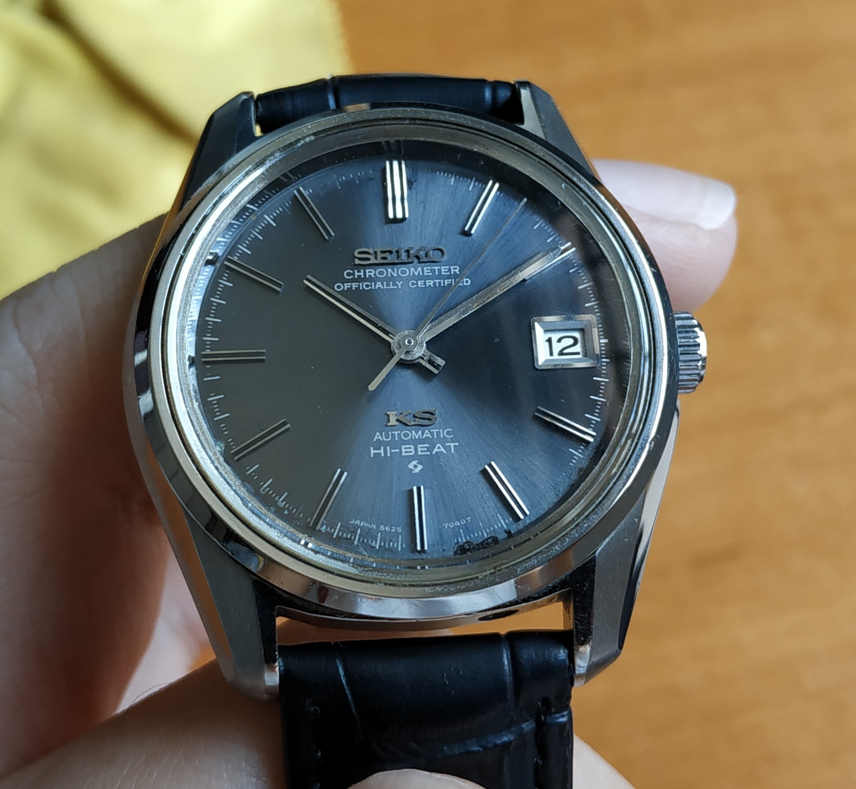 SEIKO KS Chronometer 5625-7040 稼働品 フェイス Sold KS Chronometer